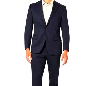 NEW size 43 Black Van Heusen SUIT